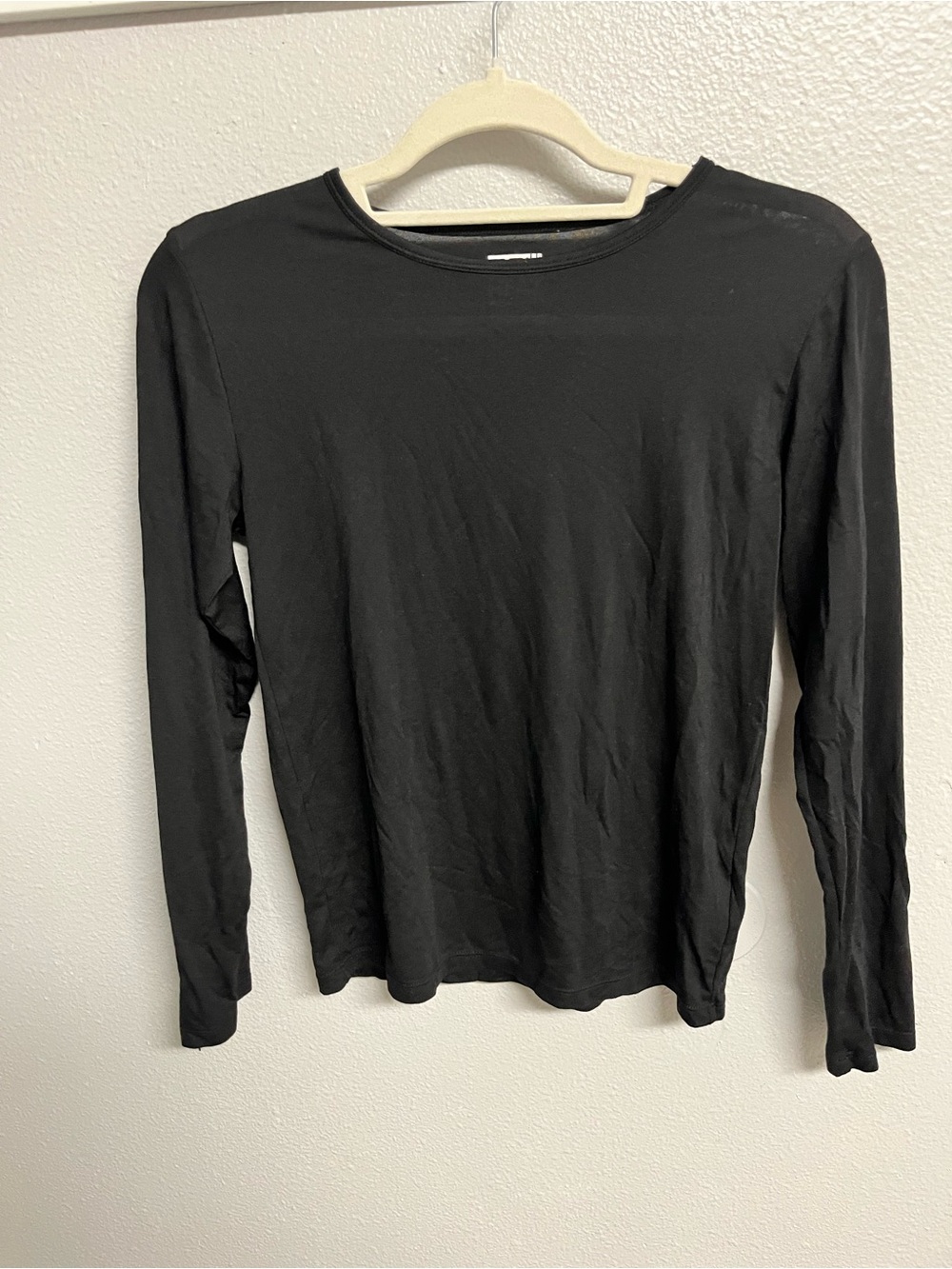 32 Degrees Black Thermal Long-Sleeve Top